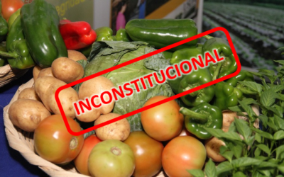 Sentencia de la Corte que declara inconstitucional la Ley de Protección de Obtenciones Vegetales